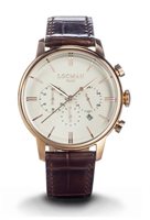 Armbanduhr Locman Herr 1960 Crono in Vernickelt stahl roségold 0254R05R-RRAVRG2PT - 0254R05R-RRAVRG2PT